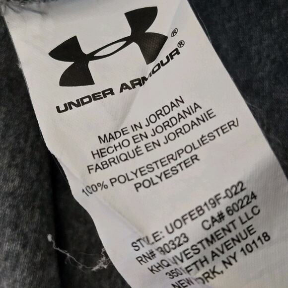 Under Armour Threadborne Hooded Shirt Yputh Boys‎ XL(18-20) Hoodie Lightweight - Picture 6 of 6